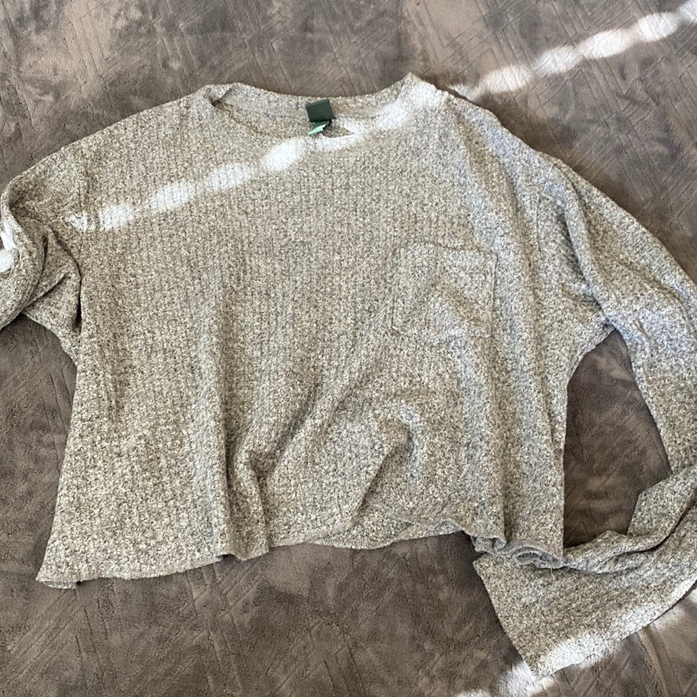 Oversized Crop Top